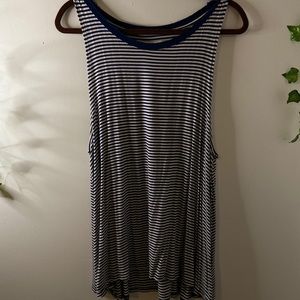 American Eagle Striped Tank Top